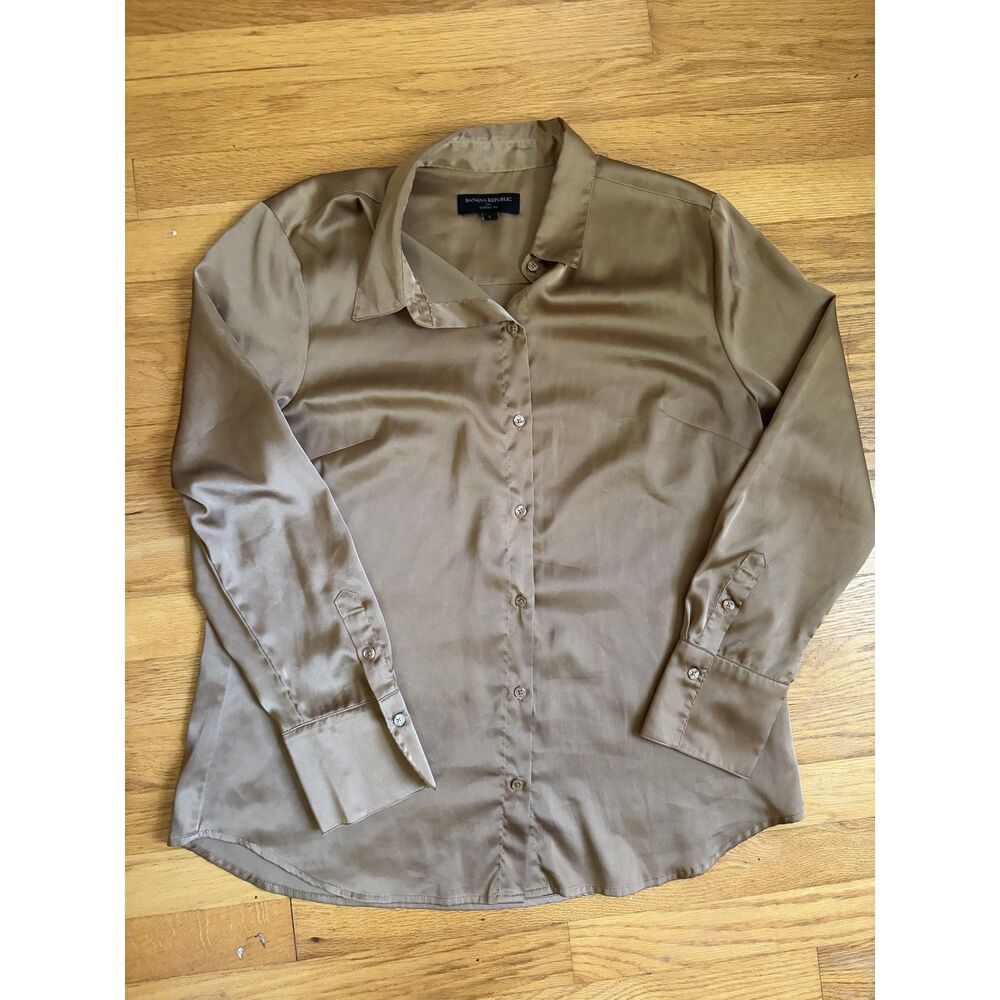 Banana Republic Sateen Top l Sz.L